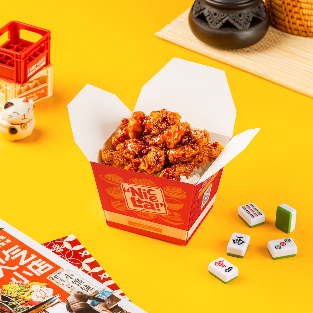 Popcorn Chicken Rice